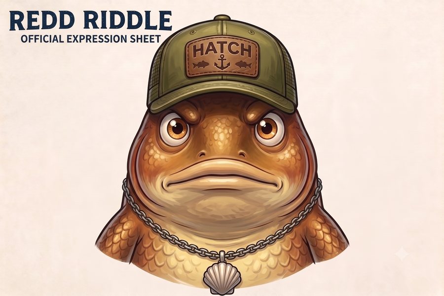 Redd Riddle concept portrait